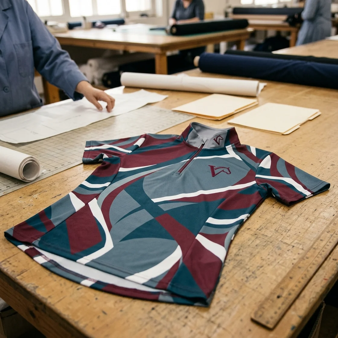 Camiseta técnica con diseño sublimado en toda la prenda
