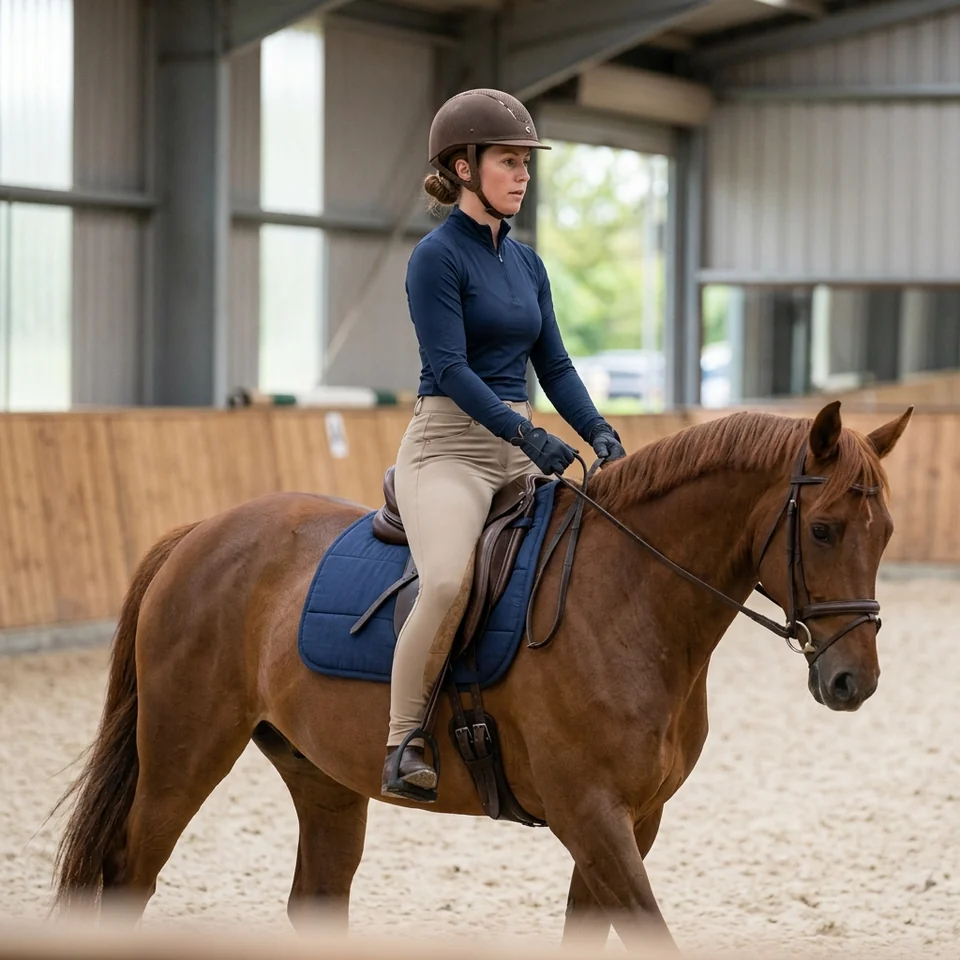 Breeches de montar con grip