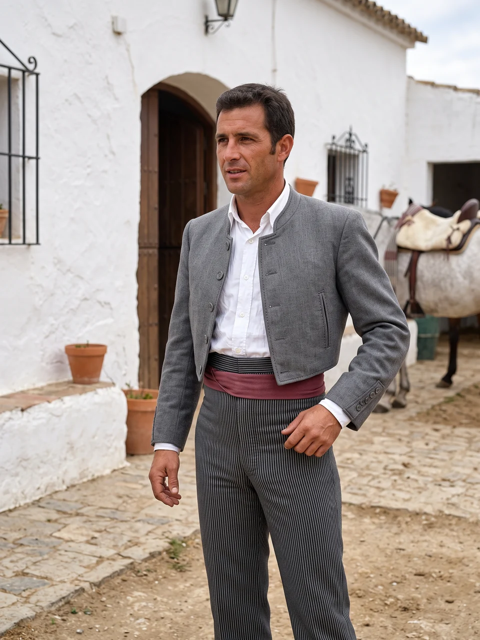 Pantalón campero de talle alto