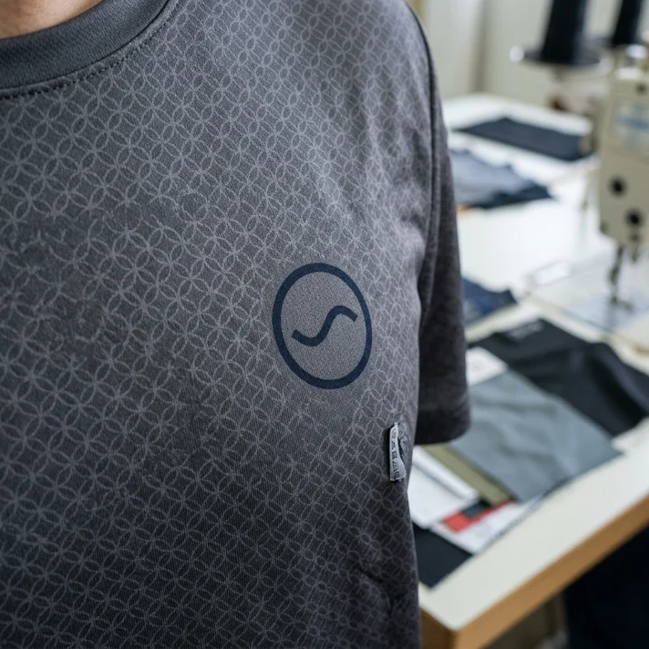 Sublimación en la camiseta técnica de poliéster
