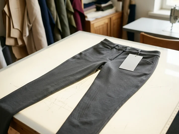 Primera muestra de breeches sobre la mesa