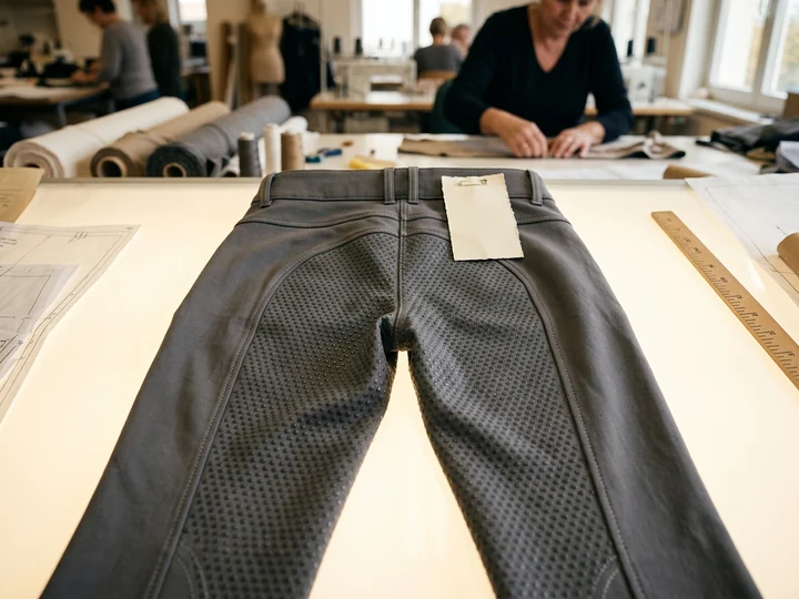 Segunda muestra de breeches con grip en culera completa