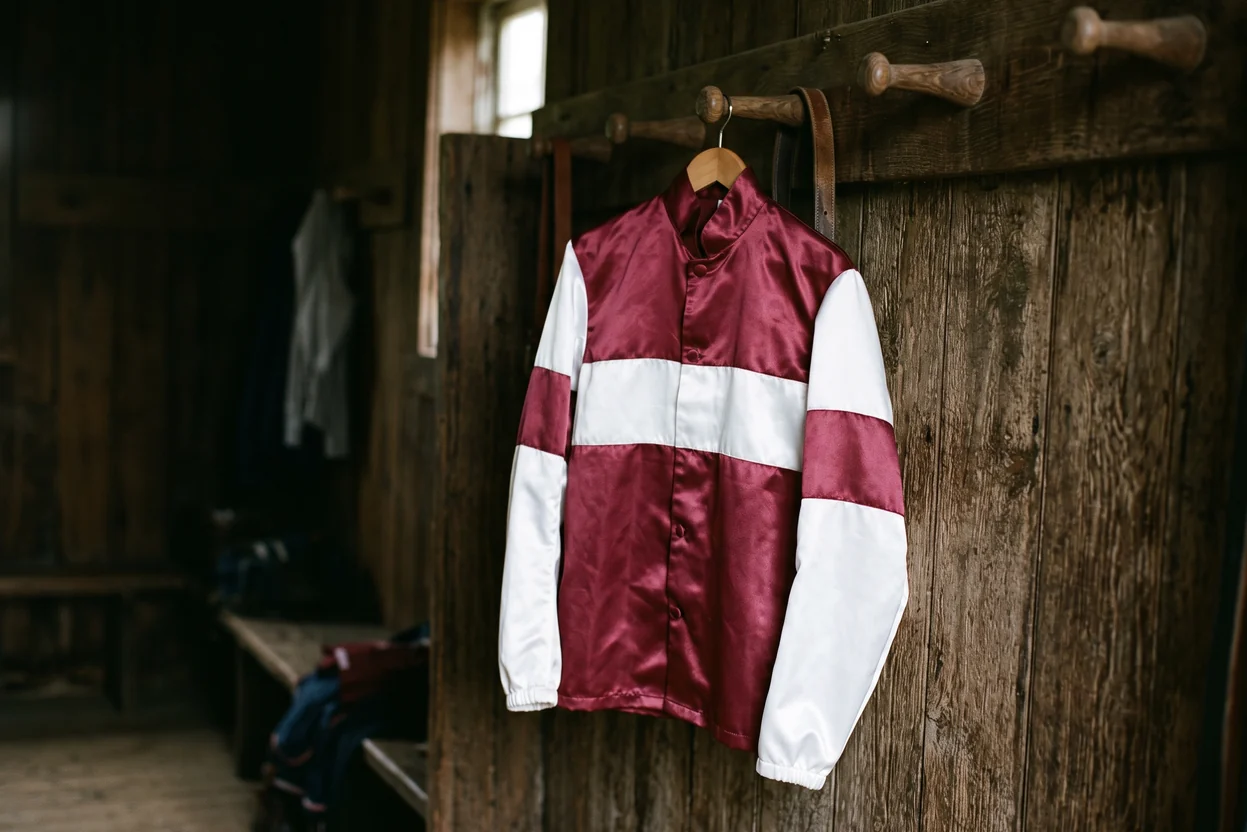 Chaquetilla de jockey en colores de cuadra